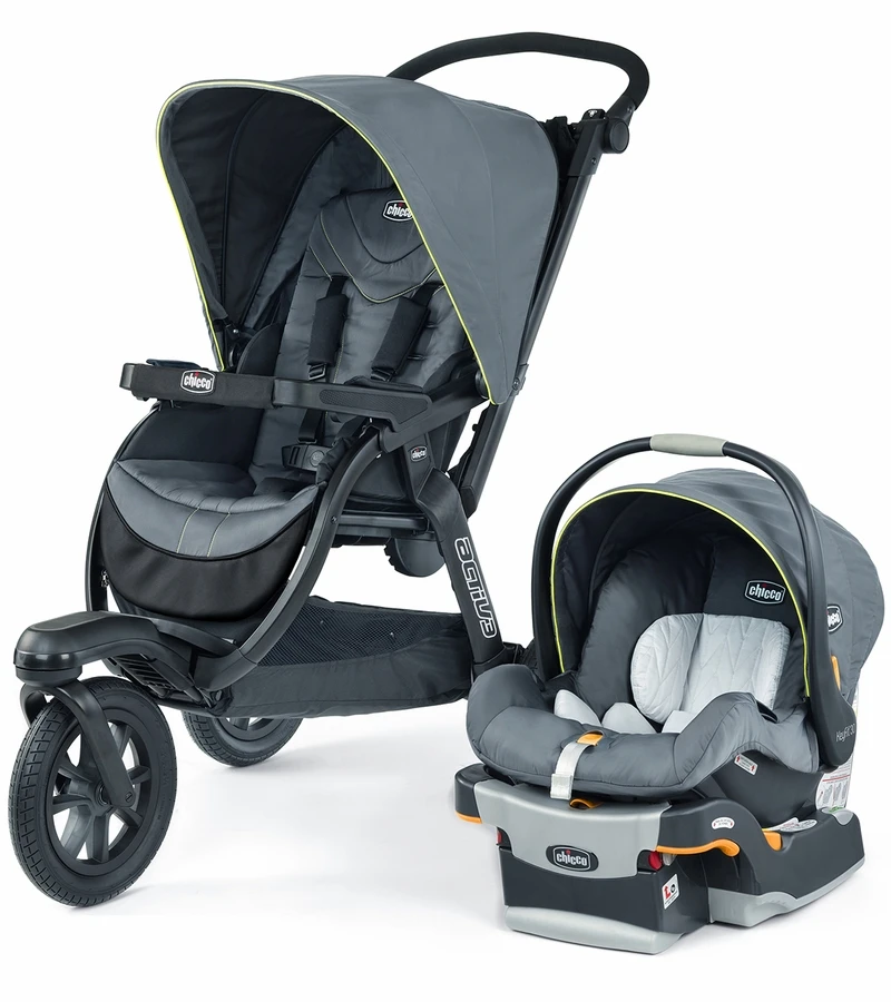 Chicco Activ3 Jogging Travel System - Solar 1 Chicco Activ3 Jogging Travel System - Solar