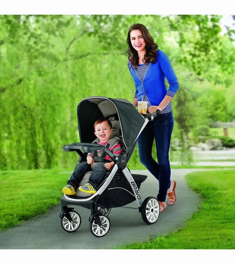 Chicco Bravo Air & KeyFit 30 Zip Air Travel System - Q Collection 2 Chicco Bravo Air & KeyFit 30 Zip Air Travel System - Q Collection - Image 2