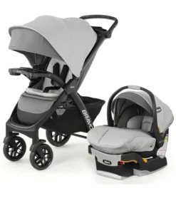 Chicco Bravo LE Trio Travel System - Driftwood