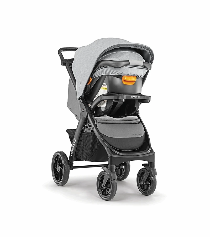 Chicco Bravo LE Trio Travel System - Driftwood 2 Chicco Bravo LE Trio Travel System - Driftwood - Image 2