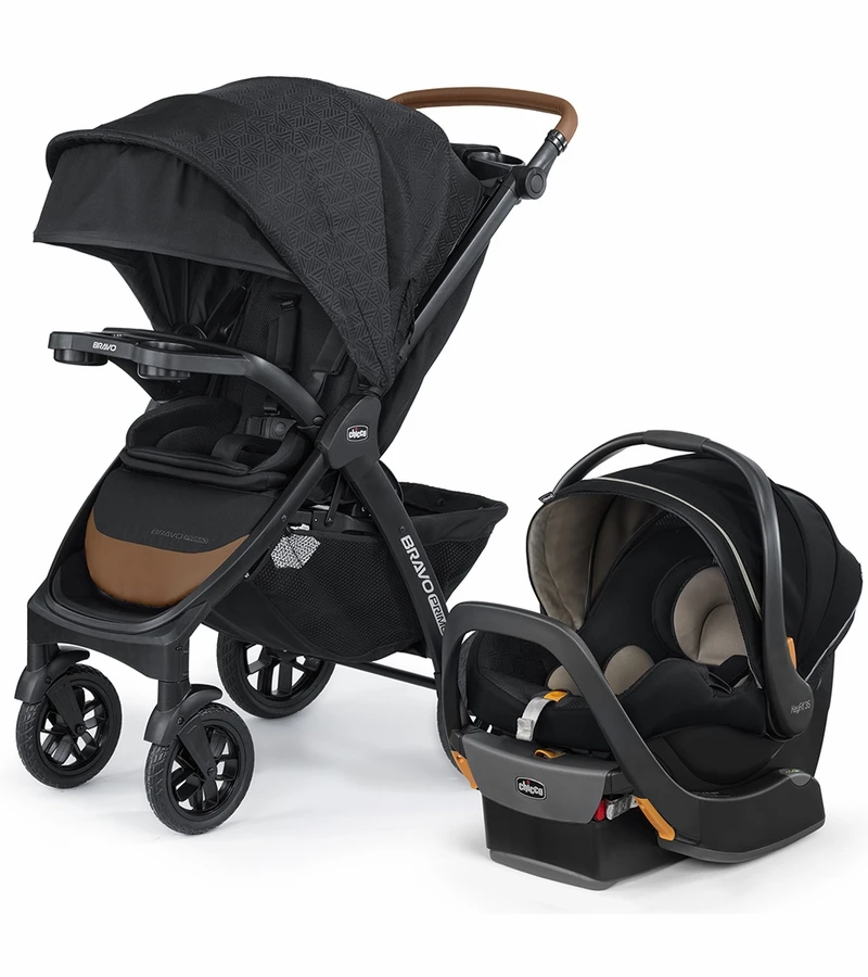 Chicco Bravo Primo Trio Travel System - Springhill 1 Chicco Bravo Primo Trio Travel System - Springhill