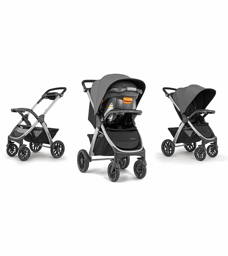 Chicco Bravo Trio Travel System - Ava 2 Chicco Bravo Trio Travel System - Ava - Image 2