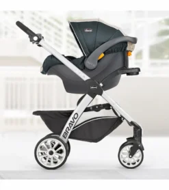 Chicco Bravo Trio Travel System - Champagne -Britax || Graco || Maxi-Cosi Shop chicco bravo trio travel system champagne 219