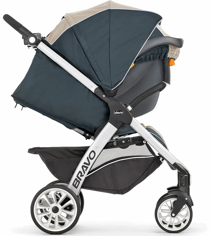 Chicco Bravo Trio Travel System - Indigo 3 Chicco Bravo Trio Travel System - Indigo - Image 3