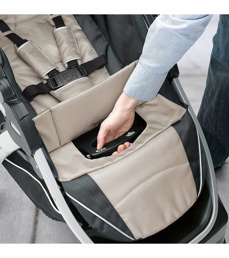 Chicco Bravo Trio Travel System - Nottingham 2 Chicco Bravo Trio Travel System - Nottingham - Image 2