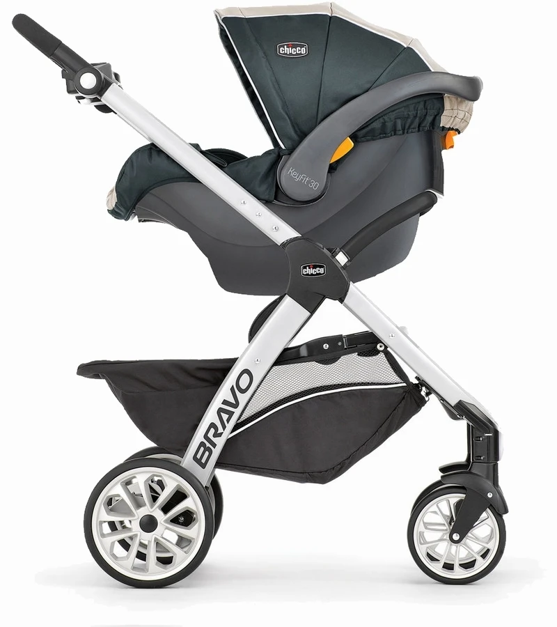 Chicco Bravo Trio Travel System - Poetic 2 Chicco Bravo Trio Travel System - Poetic - Image 2