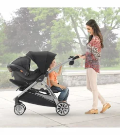 Chicco BravoFor2 Standing/Sitting Double Stroller + Keyfit 30 Travel System Bundle - Iron / Orion 9 Chicco BravoFor2 Standing/Sitting Double Stroller + Keyfit 30 Travel System Bundle - Iron / Orion -Britax || Graco || Maxi-Cosi Shop chicco bravofor2 standing sitting double stroller keyfit 30 travel system bundle iron orion 104