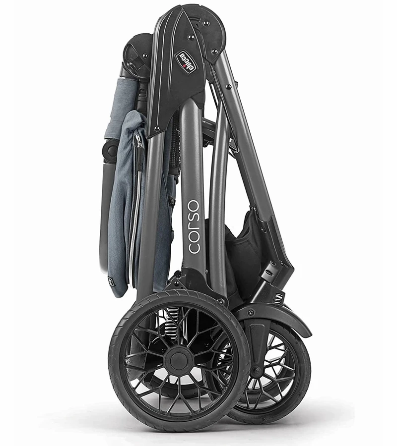 Chicco Corso Modular Travel System With KeyFit 30 Zip Infant Car Seat - Silverspring 6 Chicco Corso Modular Travel System With KeyFit 30 Zip Infant Car Seat - Silverspring - Image 6