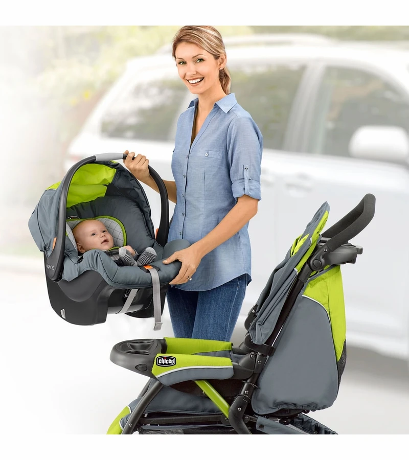 Chicco Cortina CX Travel System - Iron 5 Chicco Cortina CX Travel System - Iron - Image 5