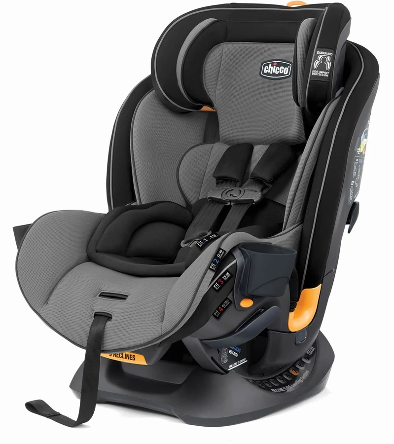 Chicco Fit4 4-in-1 All-In-One Convertible Car Seat - Onyx 1 Chicco Fit4 4-in-1 All-In-One Convertible Car Seat - Onyx