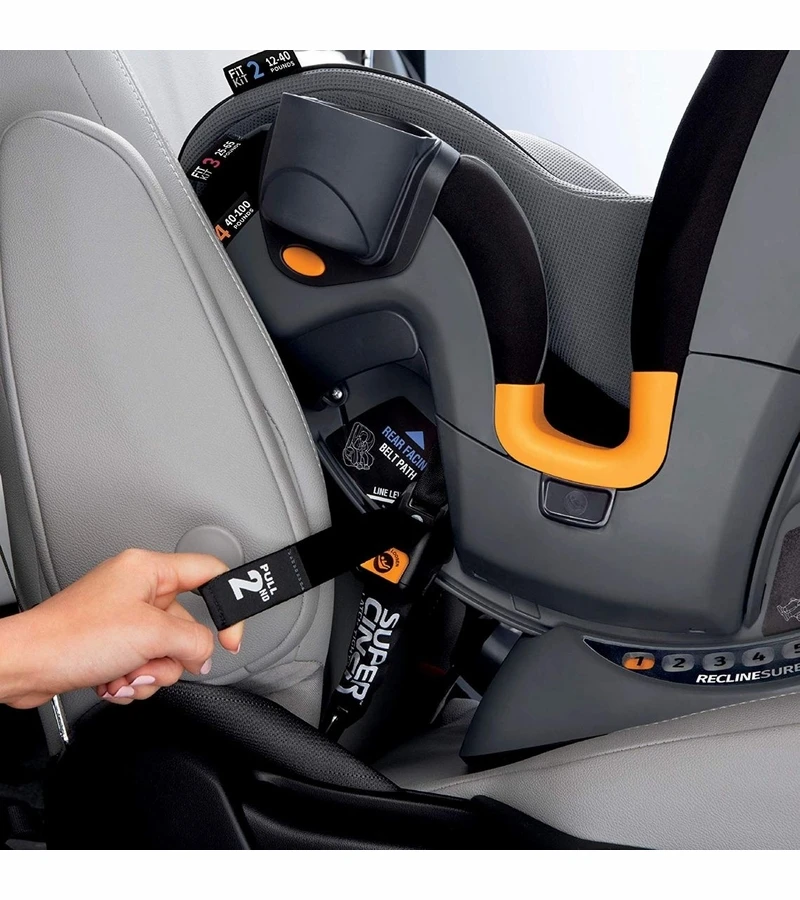 Chicco Fit4 4-in-1 All-In-One Convertible Car Seat - Stratosphere 5 Chicco Fit4 4-in-1 All-In-One Convertible Car Seat - Stratosphere - Image 5