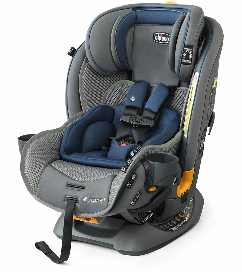 Chicco Fit4 Adapt 4-in-1 Convertible Car Seat - Vapor 1 Chicco Fit4 Adapt 4-in-1 Convertible Car Seat - Vapor