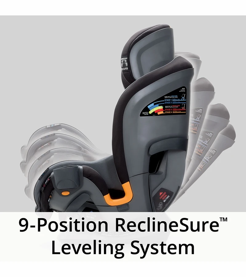 Chicco Fit4 Adapt 4-in-1 Convertible Car Seat - Vapor 7 Chicco Fit4 Adapt 4-in-1 Convertible Car Seat - Vapor - Image 7