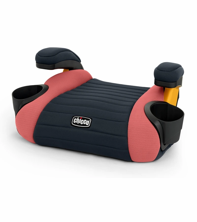 Chicco GoFit Backless Booster Car Seat - Coral 1 Chicco GoFit Backless Booster Car Seat - Coral