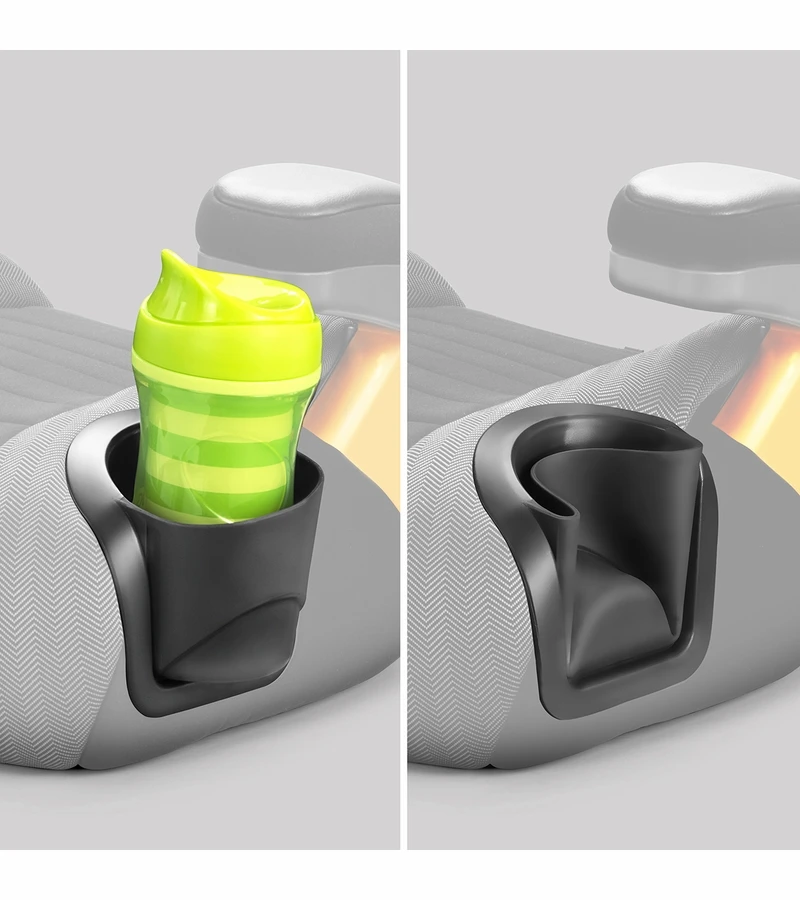 Chicco GoFit ClearTex Backless Booster Car Seat - Reef 7 Chicco GoFit ClearTex Backless Booster Car Seat - Reef - Image 7