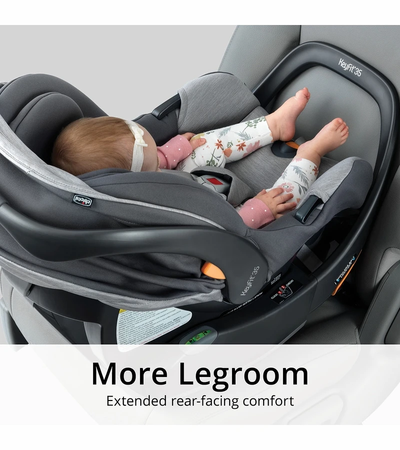 Chicco KeyFit 35 Zip ClearTex Infant Car Seat - Reef 6 Chicco KeyFit 35 Zip ClearTex Infant Car Seat - Reef - Image 6