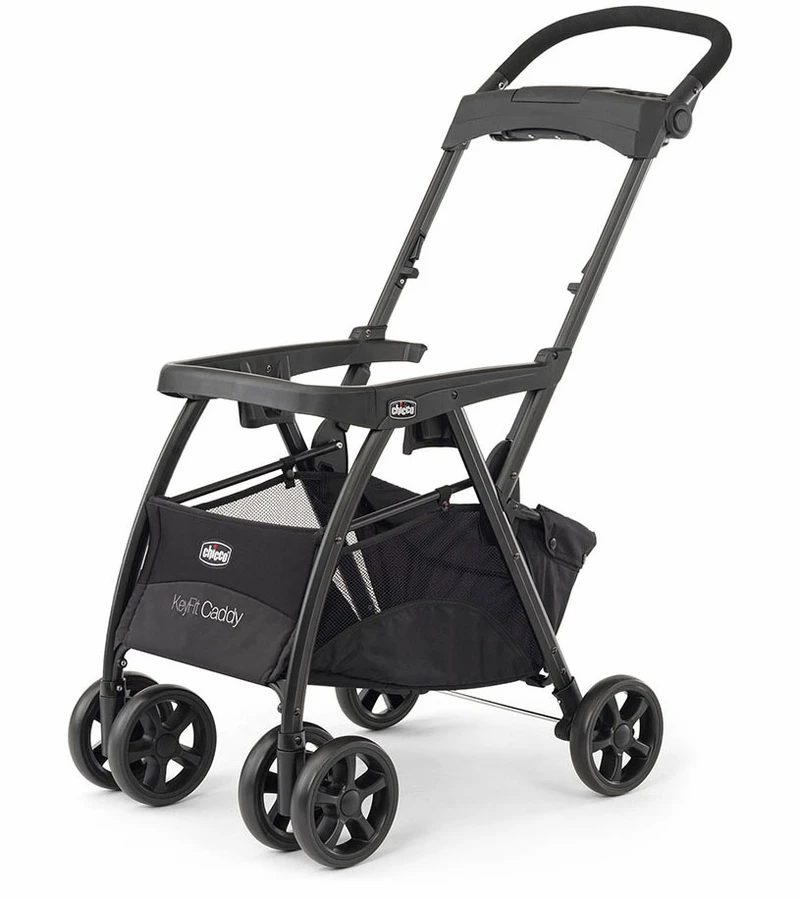 Chicco KeyFit Caddy Car Seat Frame Stroller - Black 1 Chicco KeyFit Caddy Car Seat Frame Stroller - Black