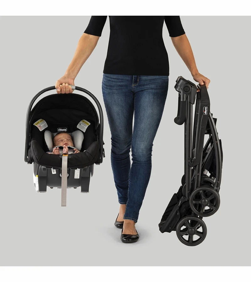 Chicco KeyFit Caddy Car Seat Frame Stroller - Black 2 Chicco KeyFit Caddy Car Seat Frame Stroller - Black - Image 2
