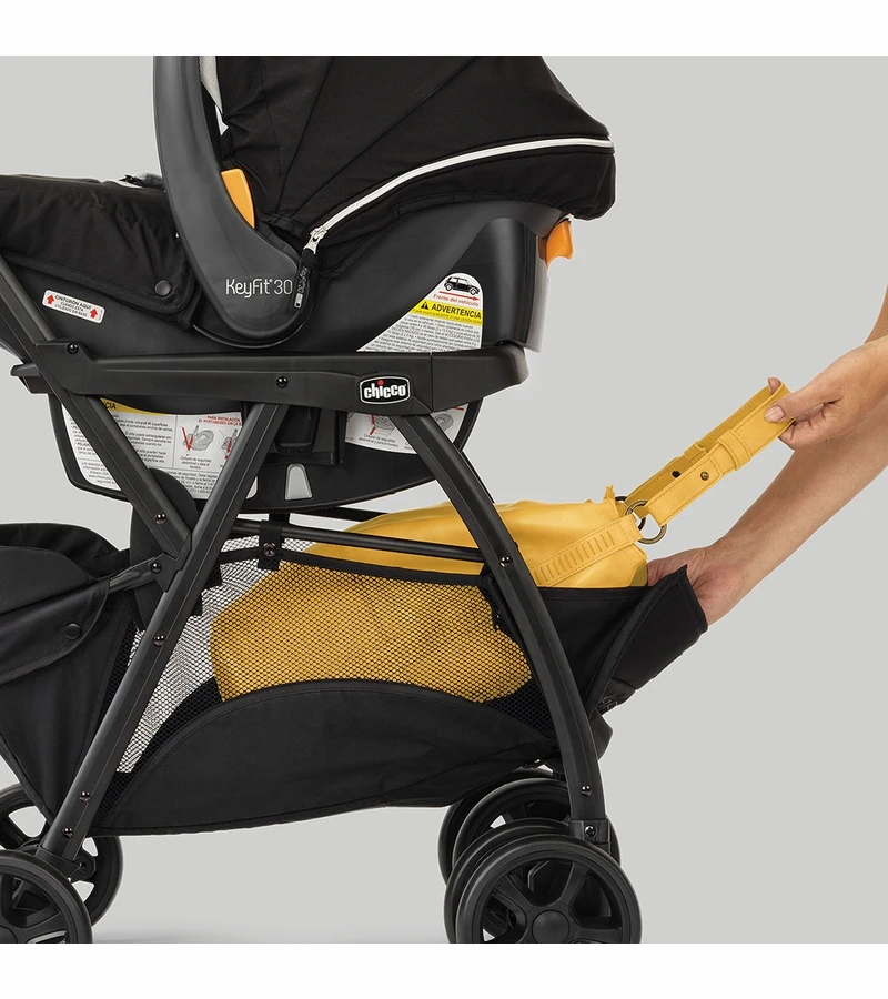 Chicco KeyFit Caddy Car Seat Frame Stroller - Black 4 Chicco KeyFit Caddy Car Seat Frame Stroller - Black - Image 4