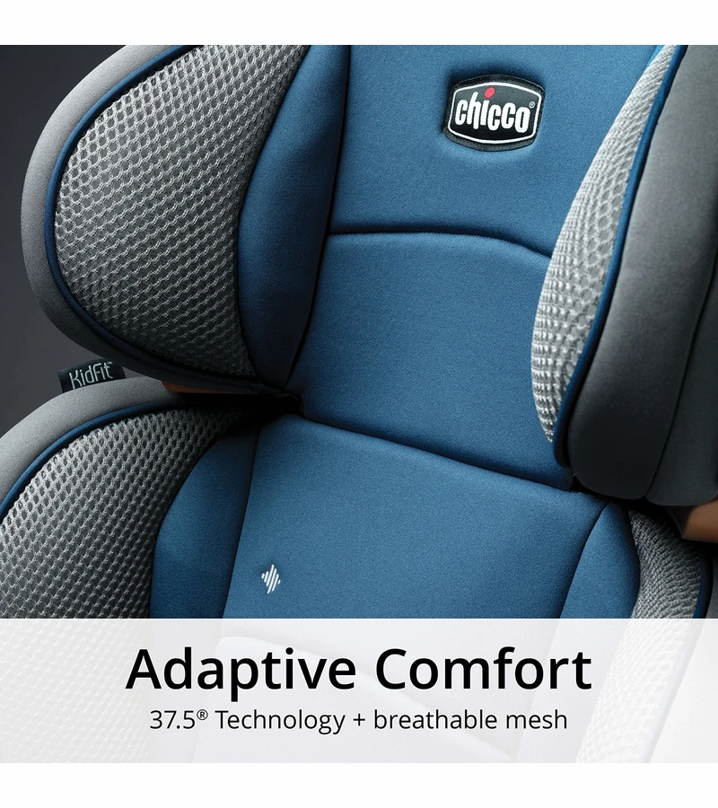 Chicco KidFit Adapt Plus 2-in-1 Belt Positioning Booster Car Seat - Ember 2 Chicco KidFit Adapt Plus 2-in-1 Belt Positioning Booster Car Seat - Ember - Image 2