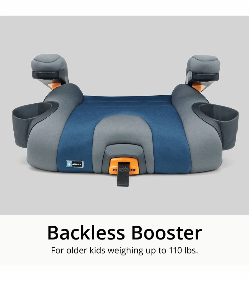 Chicco KidFit Adapt Plus 2-in-1 Belt Positioning Booster Car Seat - Ember 5 Chicco KidFit Adapt Plus 2-in-1 Belt Positioning Booster Car Seat - Ember - Image 5