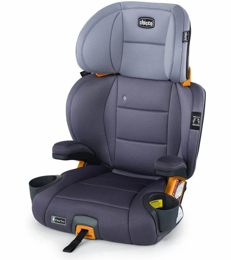 Chicco KidFit ClearTex Plus 2-in-1 Belt Positioning Booster Car Seat - Lilac 1 Chicco KidFit ClearTex Plus 2-in-1 Belt Positioning Booster Car Seat - Lilac