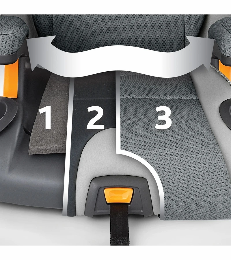 Chicco Kidfit Zip 2-in-1 Belt Positioning Booster Car Seat 2015 - Gem 5 Chicco Kidfit Zip 2-in-1 Belt Positioning Booster Car Seat 2015 - Gem - Image 5
