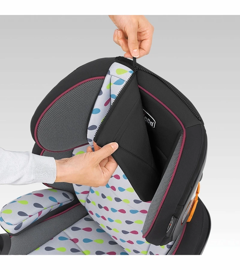 Chicco Kidfit Zip 2-in-1 Belt Positioning Booster Car Seat 2015 - Gem 7 Chicco Kidfit Zip 2-in-1 Belt Positioning Booster Car Seat 2015 - Gem - Image 7