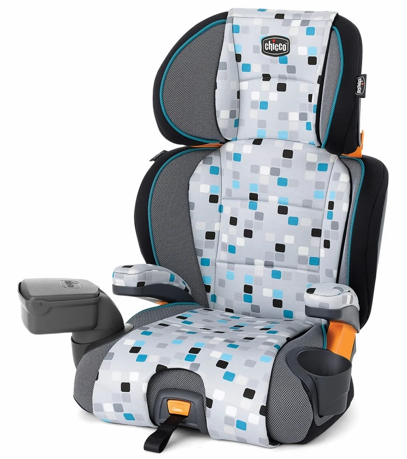 Chicco Kidfit Zip 2-in-1 Belt Positioning Booster Car Seat - Blu 1 Chicco Kidfit Zip 2-in-1 Belt Positioning Booster Car Seat - Blu