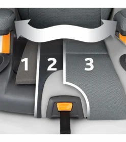 Chicco KidFit Zip 2-in-1 Belt Positioning Booster Car Seat - Genesis 11 Chicco KidFit Zip 2-in-1 Belt Positioning Booster Car Seat - Genesis -Britax || Graco || Maxi-Cosi Shop chicco kidfit zip 2 in 1 belt positioning booster car seat genesis 290