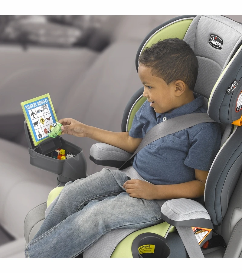 Chicco Kidfit Zip 2-in-1 Belt Positioning Booster Car Seat - Marina 4 Chicco Kidfit Zip 2-in-1 Belt Positioning Booster Car Seat - Marina - Image 4