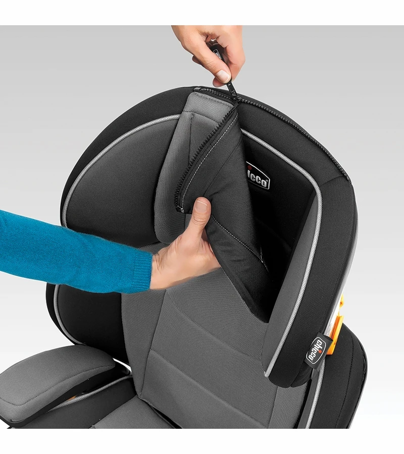 Chicco Kidfit Zip 2-in-1 Belt Positioning Booster Car Seat - Marina 5 Chicco Kidfit Zip 2-in-1 Belt Positioning Booster Car Seat - Marina - Image 5