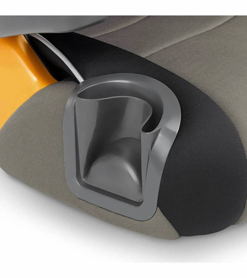 Chicco KidFit Zip 2-in-1 Belt Positioning Booster Car Seat - Midnight 3 Chicco KidFit Zip 2-in-1 Belt Positioning Booster Car Seat - Midnight - Image 3