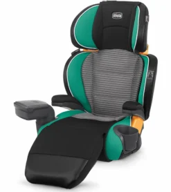 Chicco KidFit Zip Air 2-in-1 High Back Belt Positioning Booster Car Seat - Surf