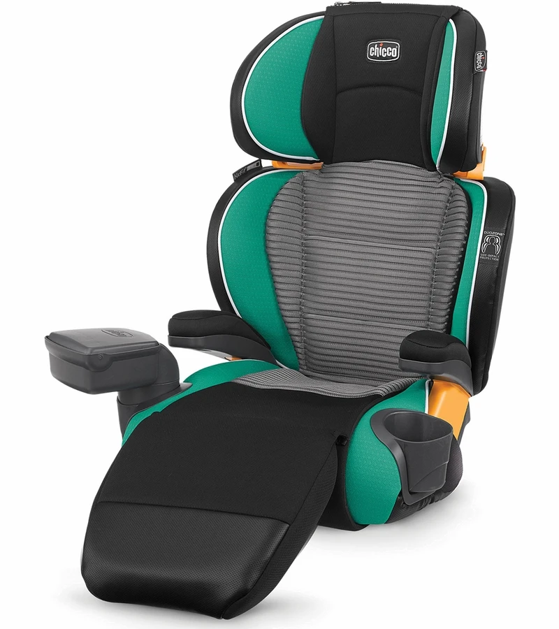 Chicco KidFit Zip Air 2-in-1 High Back Belt Positioning Booster Car Seat - Surf 1 Chicco KidFit Zip Air 2-in-1 High Back Belt Positioning Booster Car Seat - Surf