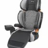 Chicco KidFit Zip Air Plus 2-in-1 High Back Belt Positioning Booster Car Seat - Atmos