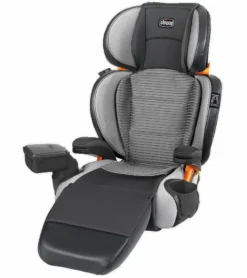 Chicco KidFit Zip Air Plus 2-in-1 High Back Belt Positioning Booster Car Seat - Atmos