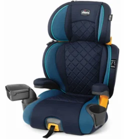 Chicco KidFit Zip Plus 2-in-1 High Back Belt Positioning Booster Car Seat - Seascape