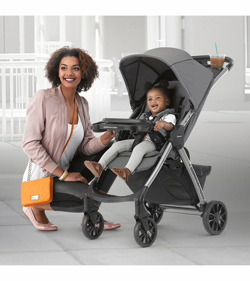 Chicco Mini Bravo Plus Travel System - Bombay 2 Chicco Mini Bravo Plus Travel System - Bombay - Image 2