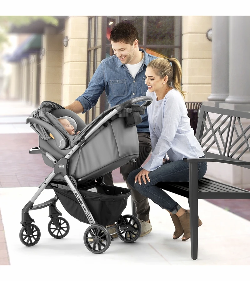 Chicco Mini Bravo Plus Travel System - Bombay 3 Chicco Mini Bravo Plus Travel System - Bombay - Image 3