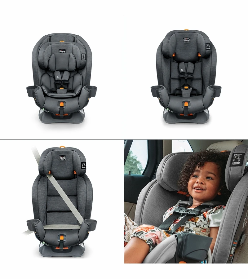 Chicco OneFit ClearTex All-In-One Convertible Car Seat - Drift 2 Chicco OneFit ClearTex All-In-One Convertible Car Seat - Drift - Image 2