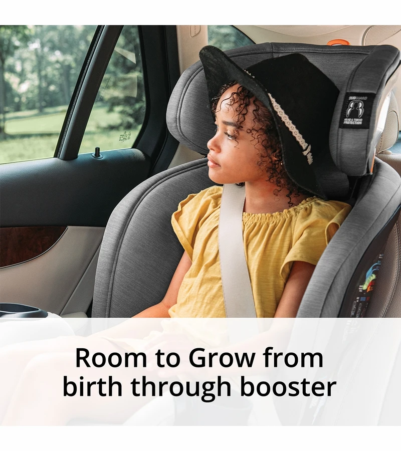 Chicco OneFit ClearTex All-In-One Convertible Car Seat - Obsidian 4 Chicco OneFit ClearTex All-In-One Convertible Car Seat - Obsidian - Image 4