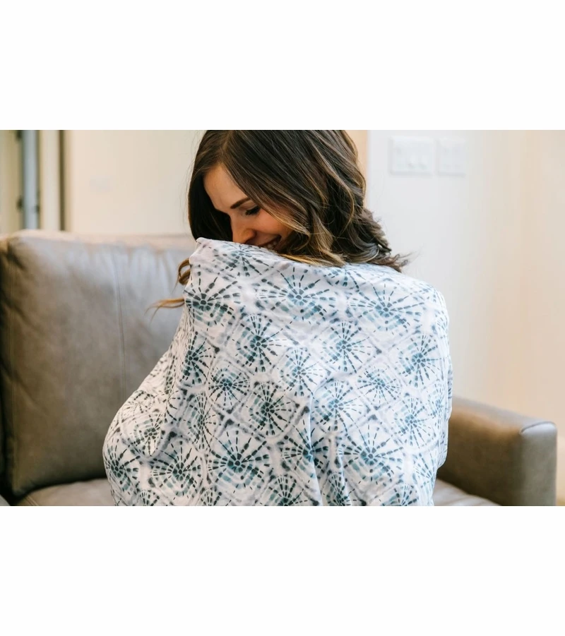 Copper Pearl Multi-Use Cover - Indigo 5 Copper Pearl Multi-Use Cover - Indigo - Image 5