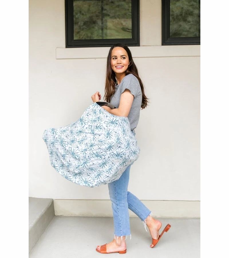 Copper Pearl Multi-Use Cover - Indigo 7 Copper Pearl Multi-Use Cover - Indigo - Image 7