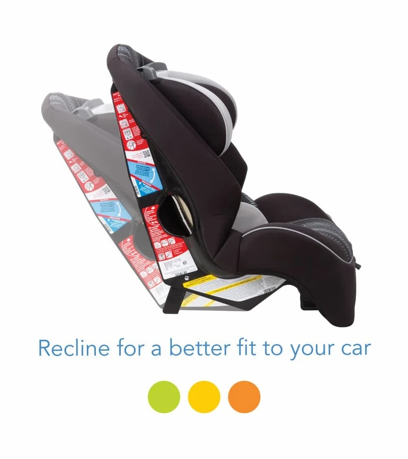 Cosco Easy Elite Lightweight All-in-One Convertible Car Seat - Spring Petals 2 Cosco Easy Elite Lightweight All-in-One Convertible Car Seat - Spring Petals - Image 2