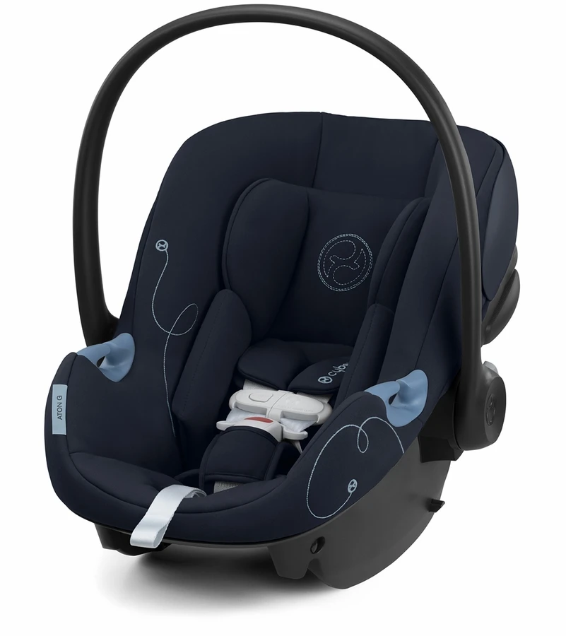 Cybex Aton G Infant Car Seat - Ocean Blue 3 Cybex Aton G Infant Car Seat - Ocean Blue - Image 3
