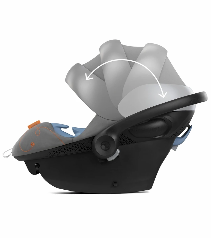 Cybex Aton G SensorSafe Infant Car Seat - Lava Grey 4 Cybex Aton G SensorSafe Infant Car Seat - Lava Grey - Image 4