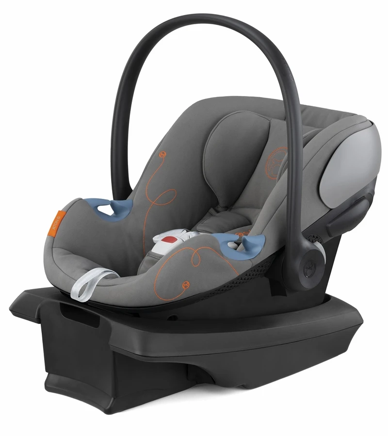 Cybex Aton G SensorSafe Infant Car Seat - Lava Grey 1 Cybex Aton G SensorSafe Infant Car Seat - Lava Grey
