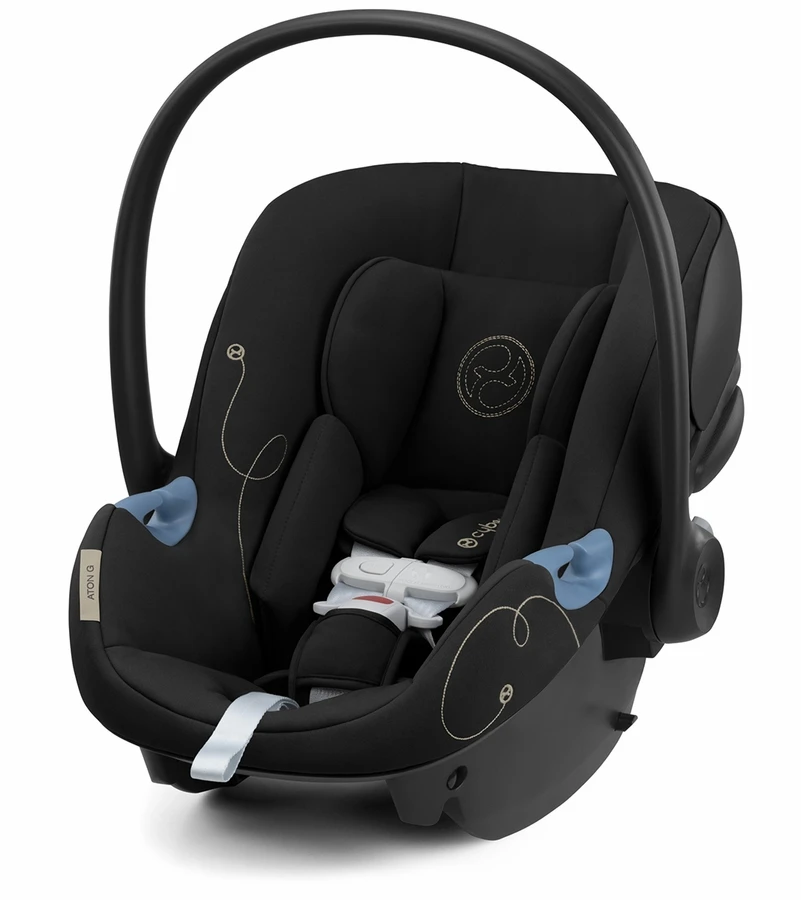 Cybex Aton G SensorSafe Infant Car Seat - Moon Black 3 Cybex Aton G SensorSafe Infant Car Seat - Moon Black - Image 3