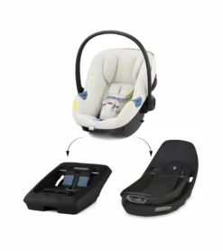 Cybex Aton G Swivel Infant Car Seat - Seashell Beige 13 Cybex Aton G Swivel Infant Car Seat - Seashell Beige -Britax || Graco || Maxi-Cosi Shop cybex aton g swivel infant car seat seashell beige 12